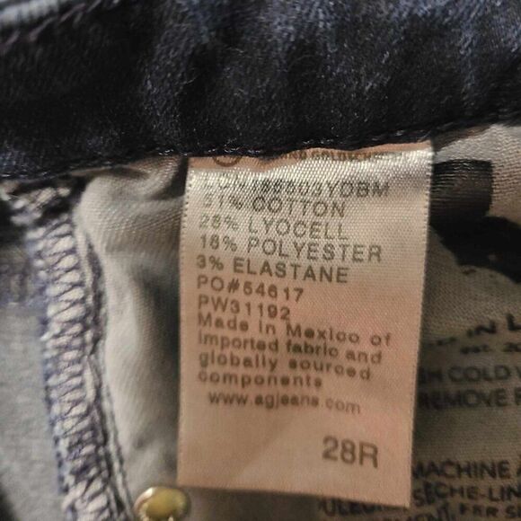 AG Adriano Goldschmied Prima Ankle Cigarette Leg Jeans 28 R - Picture 5 of 13